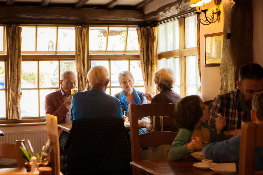 ホテル The White Hart ストックブリッジ エクステリア 写真