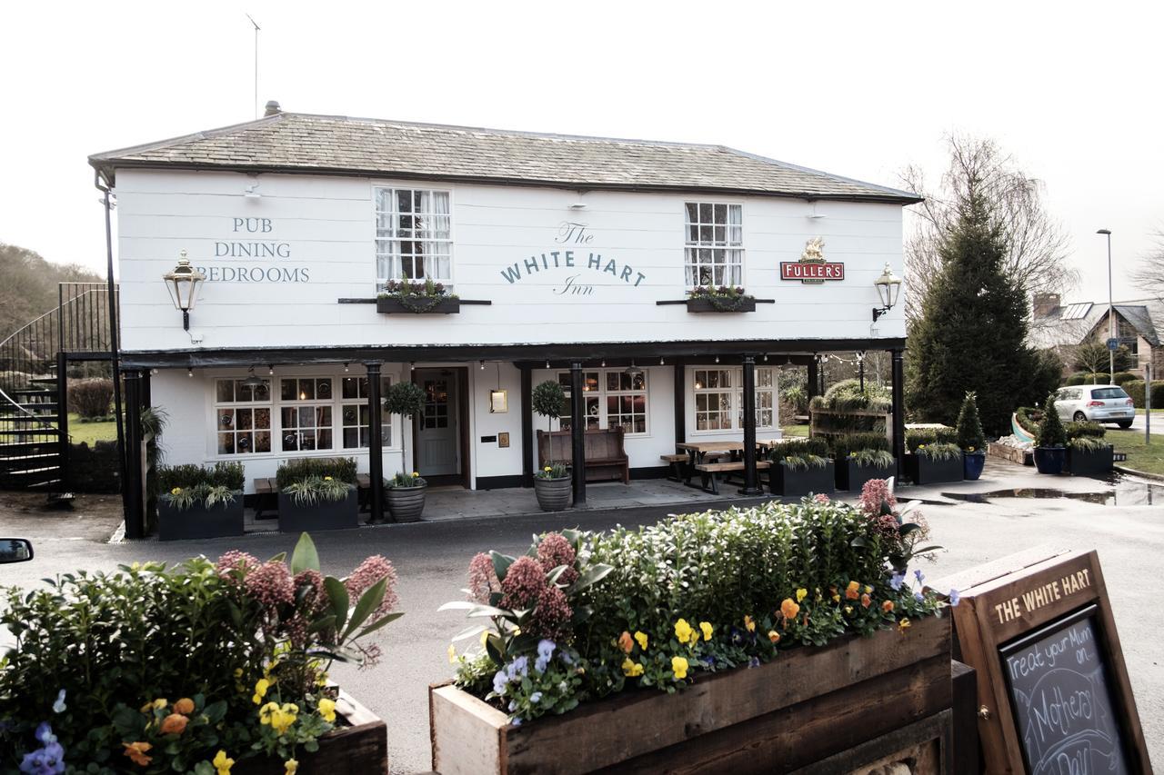ホテル The White Hart ストックブリッジ エクステリア 写真